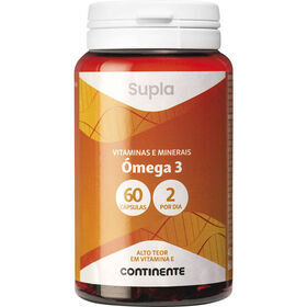 Suplemento Alimentar Ómega 3 Cápsulas Supla 60 Un