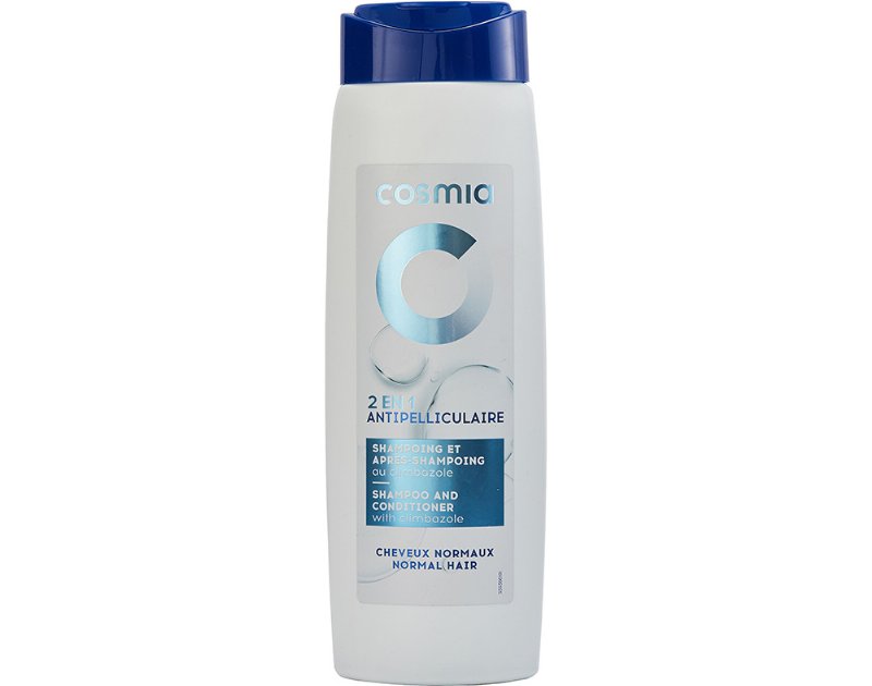 Champô Cosmia 2Em1 Anticaspa 400 ml