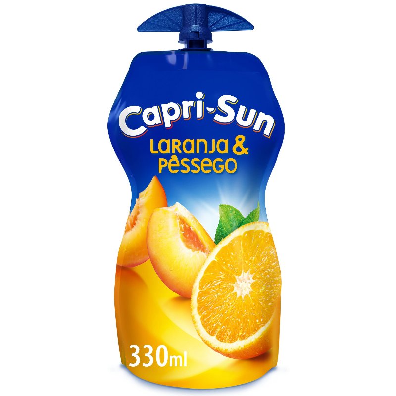 Refrigerante Capri-Sun Sem Gás Laranja E Pessego 330 ml