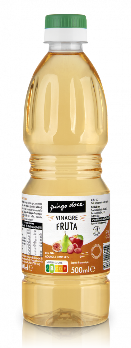 Vinagre De Fruta Pingo Doce 0.5L