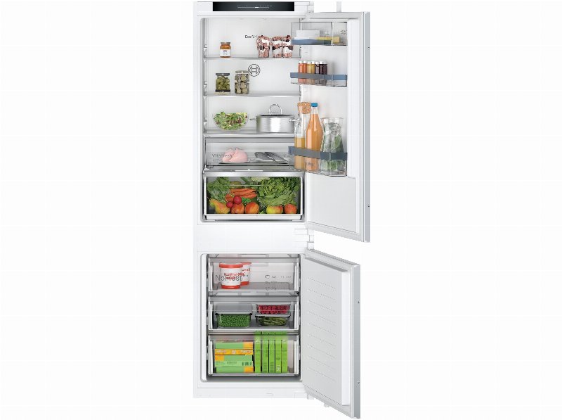 Combinado De Encastre Bosch Kin86Vse0 Prateado E 260 l No Frost