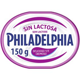 Queijo Para Barrar Sem Lactose Philadelphia 150 gr