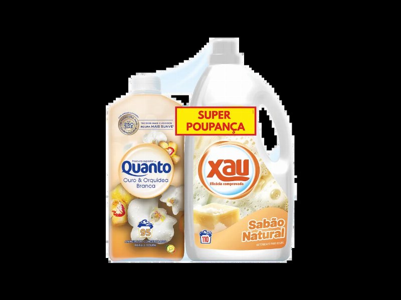 Sabão Natural 110 Doses + Quanto 95 Doses