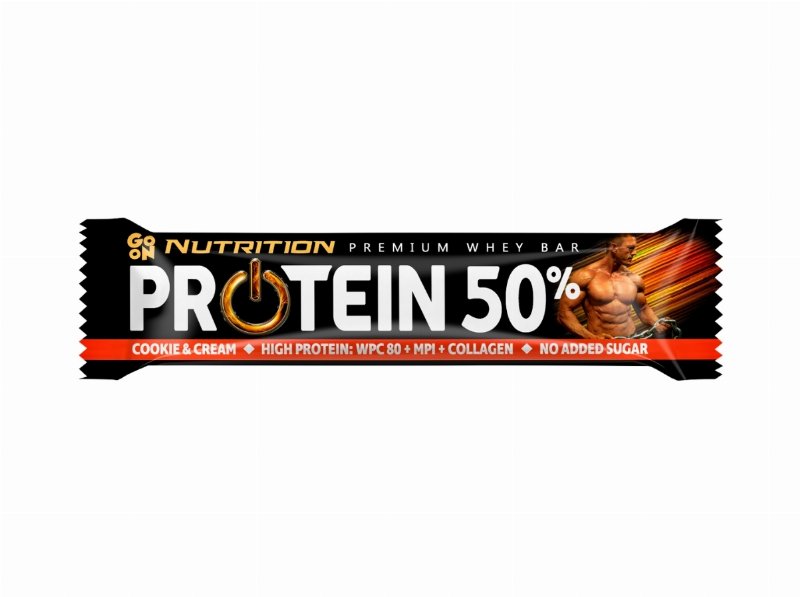 Barras Proteina Sante Go On 50% Cookies & Cream 40 gr