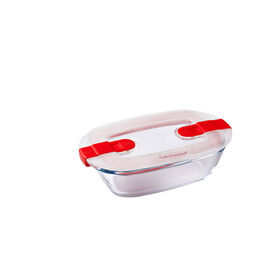Caixa Hermética Vidro 1 l Cook&Heat Pyrex