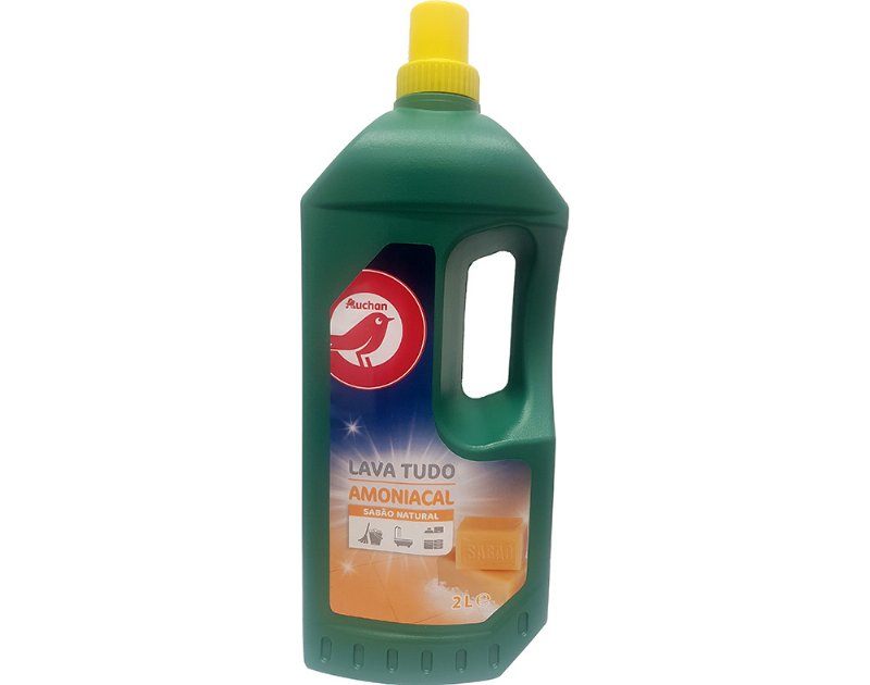 Lava Tudo Auchan Amoniacal Sabão Natural 2 l