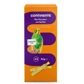 Comida Para Periquito Barrita Ovo Continente 2 X 80 g