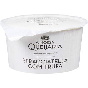 Queijo Stracciatella Com Trufas A Nossa Queijaria 150 gr