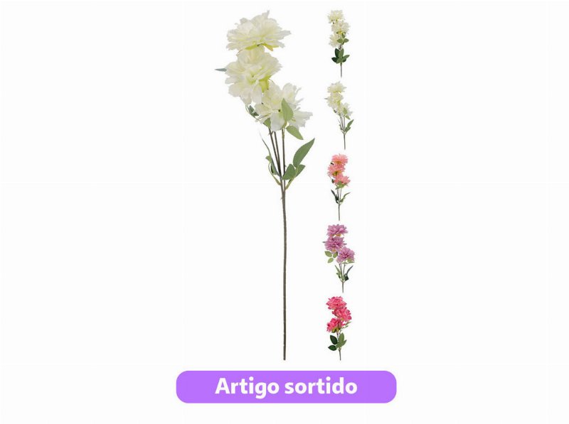 Flor Artificial Haste 66Cm Cores Sortidas