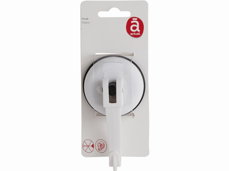 Cabide Com Ventosa Actuel Branco