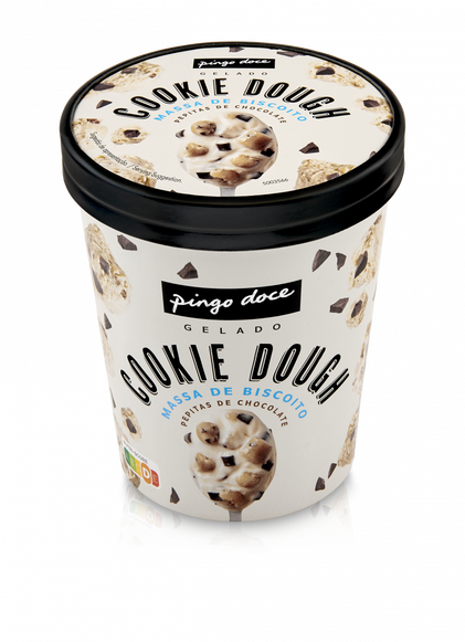 Gelado Cookie Dough Pingo Doce 0.5L