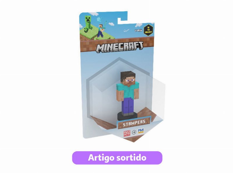 Figura Minecraft Pack 1 Modelos Sortidos