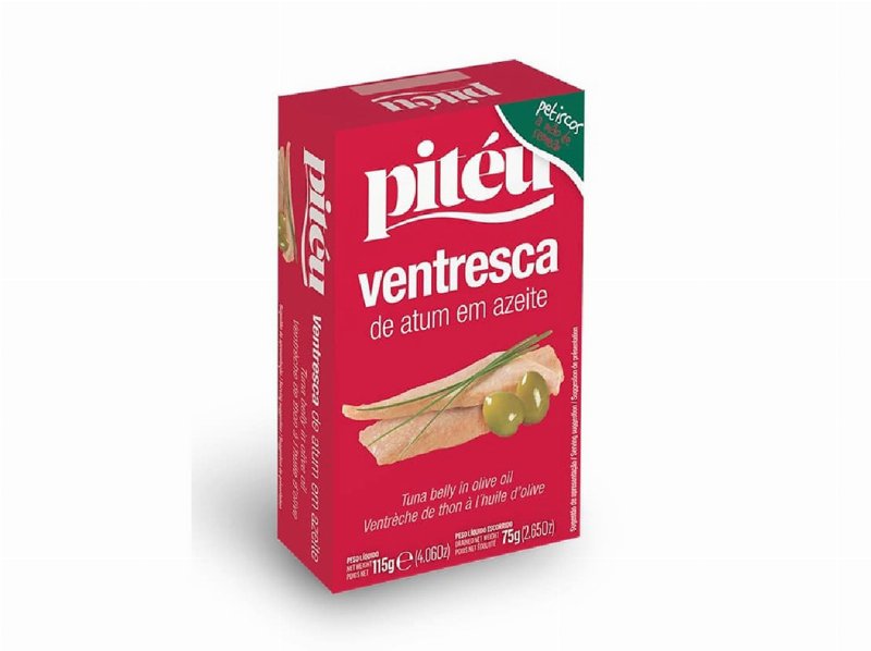 Ventresca Atum Piteu Em Azeite 115(75)G