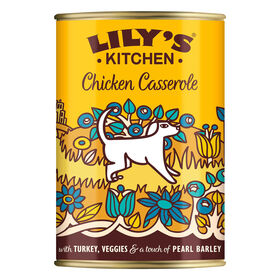 Comida Húmida Para Cão Adulto Frango Peru Em Lata Lily's Kitchen 400 g