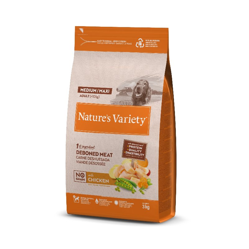 Alimento Seco Para Cão Frango 3 kg