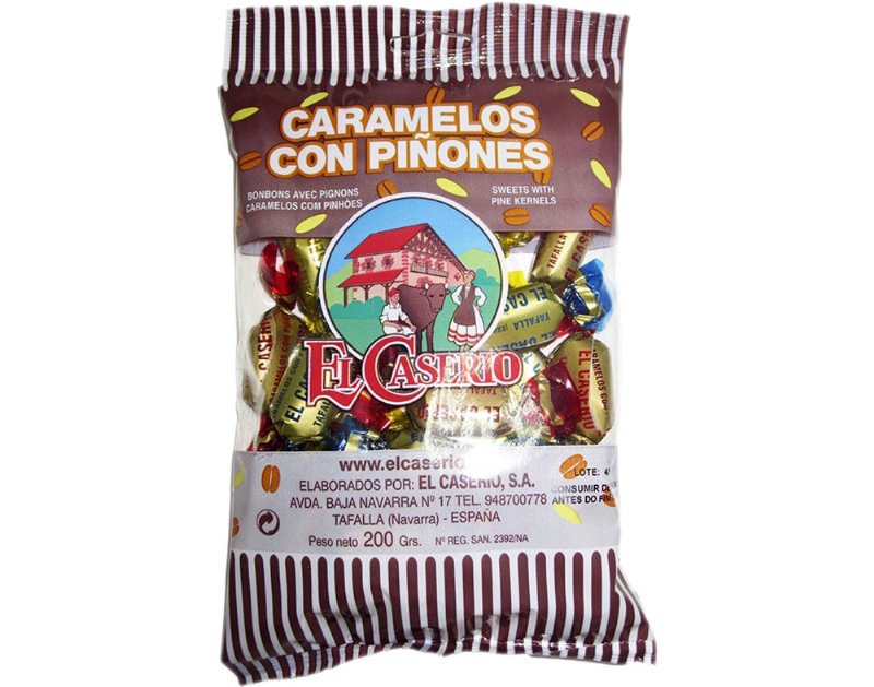 Caramelos El Caserio Pinhão 200 g