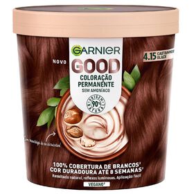 Coloração Permanente Castanho Glacé 4.15 Garnier Good 1 Un