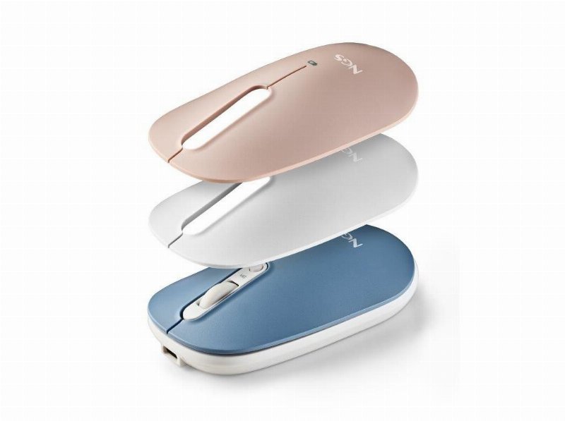 Rato Multi-Dispositivo Sem Fios Recarregável Ngs Shell-Rb