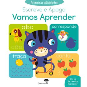 Escreve E Apaga - Vamos Aprender