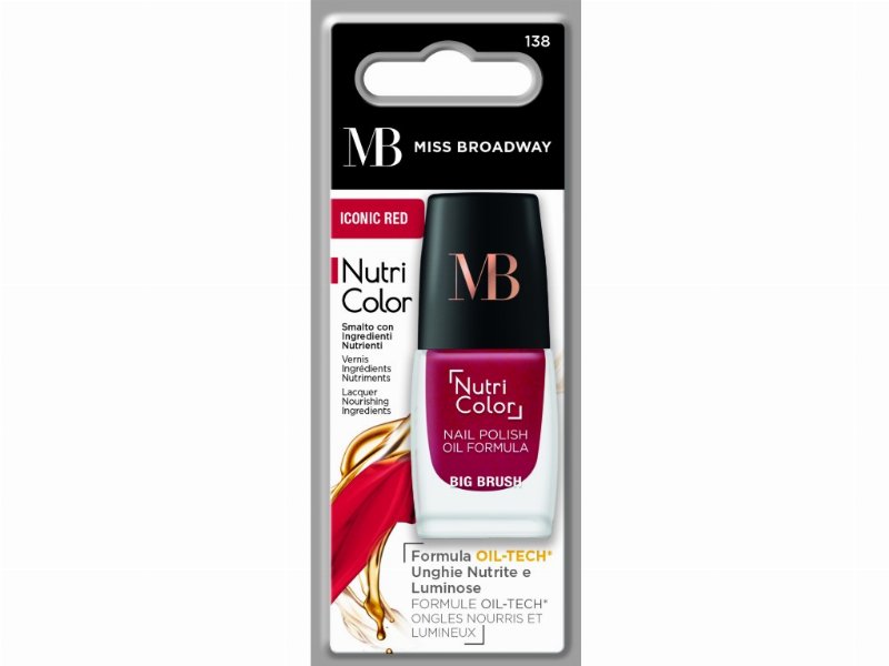 Verniz Mb Milano Unhas Iconic Red Un