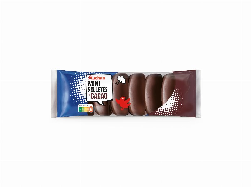 Miniargolas Auchan Cobertura Cacau 155 g 8Un