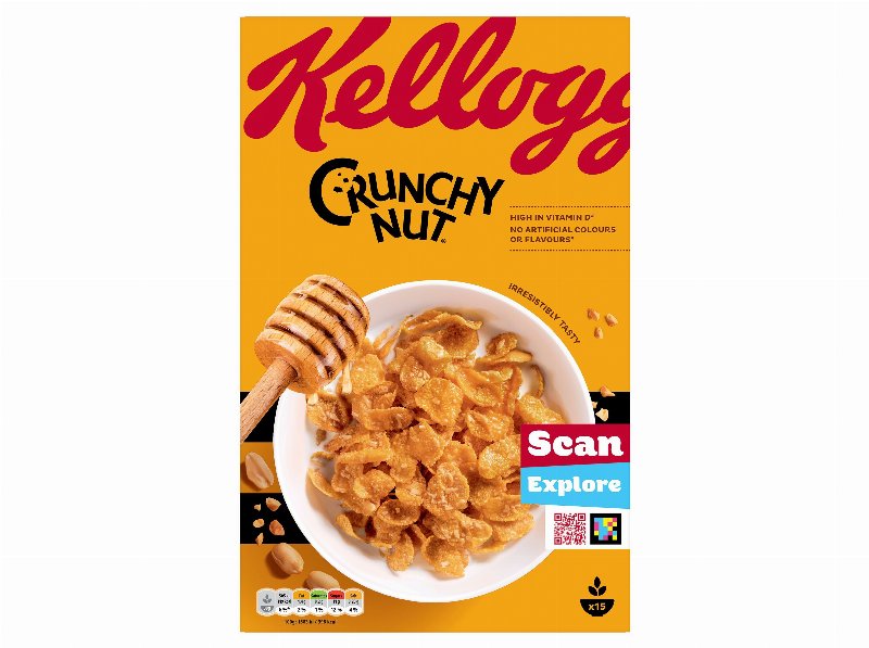 Corn Flakes Kellogg's Crunchy Nut Com Mel 460 g