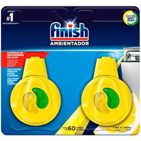 Ambientador Máquina Loiça Lima E Limão Finish 1 Un