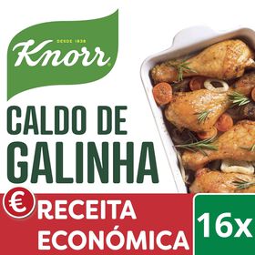Caldo De Galinha Cubos Knorr 16 Un