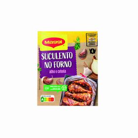 Molho Suculento Frango Campestre No Forno Com Alho E Cebola Em Saqueta Maggi 30 gr