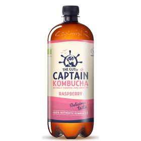 Bebida Kombucha Framboesa The Gutsy Captain 1 Lt
