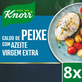 Caldo De Peixe Com Azeite Cubos Knorr 8 Un