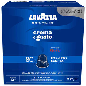Cápsulas De Café Crema Gusto Int 12 Lavazza 80 Un