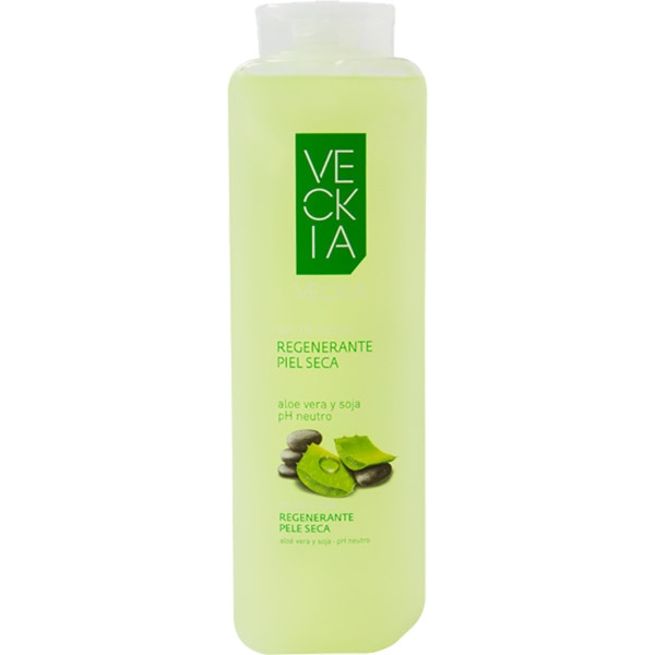 Gel De Banho Regenerante Para Pele Seca Com Aloe Vera E Soja 750 ml