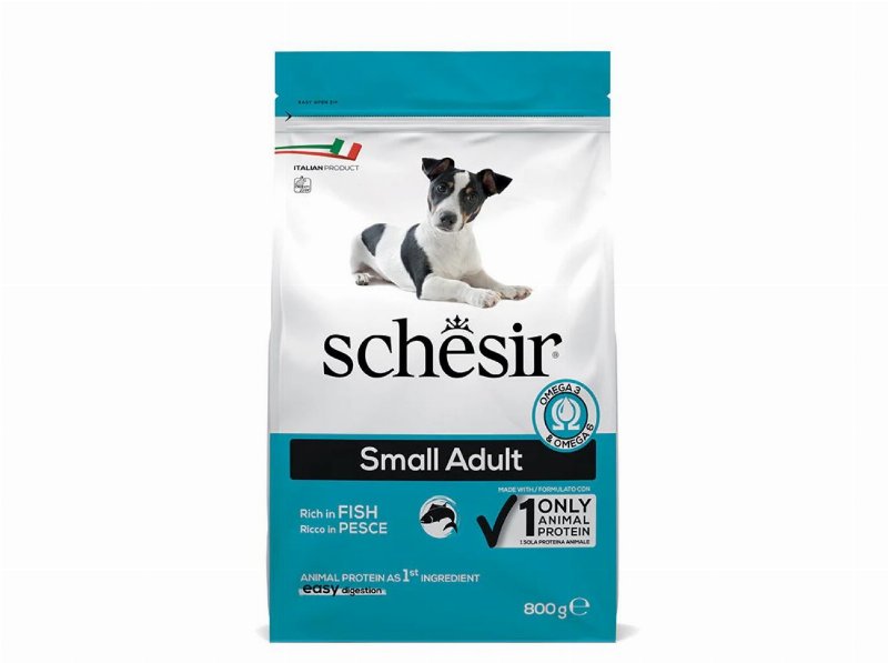 Ração Para Cão Schesir Mini Peixe 800 g