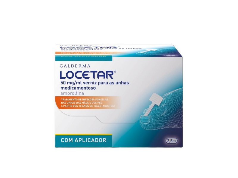 Solução Unhas Locetar Mãos/Pés 50 Mg/Ml 2.5 ml