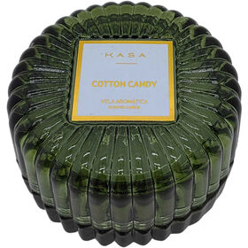 Vela Em Copo Redondo Com Tampa 385 g Verde Kasa