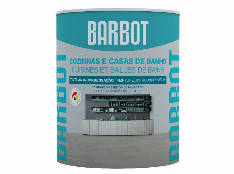 Tinta Cozinha E Casa De Banho Barbot Branco 0.75 l