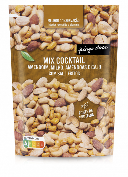 Mix Cocktail Frito Com Sal Pingo Doce 0.2Kg