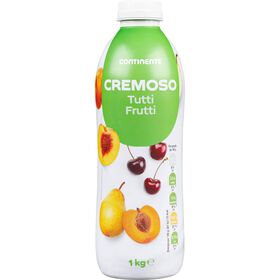 Iogurte Líquido Cremoso Tutti Frutti Continente 1 kg