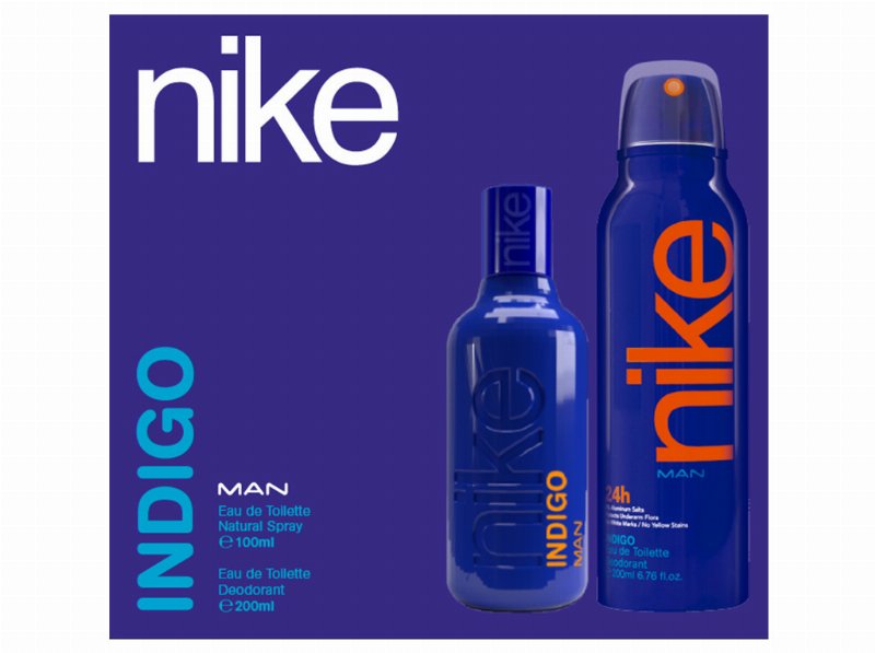 Conjunto Nike Indigo Edt 100 ml+Deo 200 ml