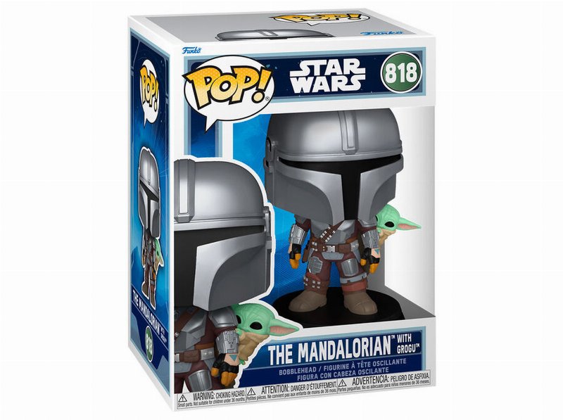 Figura Pop! Funko Pop Star Wars: M&G- The Mandalorian With Grogu