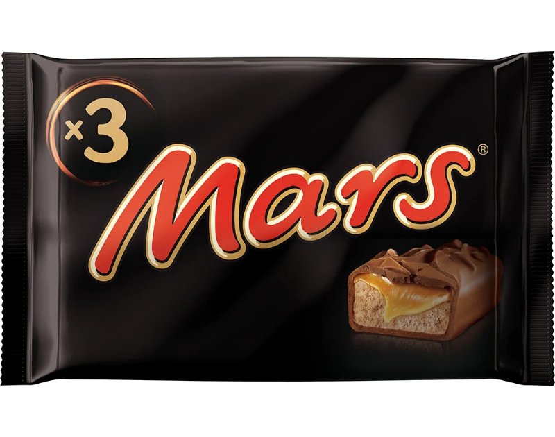 Chocolate Mars Snack 3 Pack 45 g