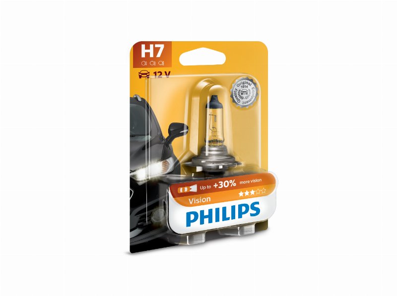 Lâmpada Auto Philips Vision H7 12V 55W