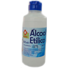 Álcool Etílico 96% Volume Hidro 250 ml