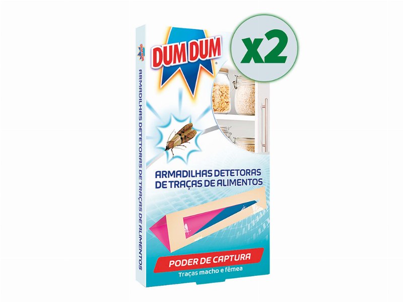 Insecticida Dum Dum Anti Traça Alimentos 2Un
