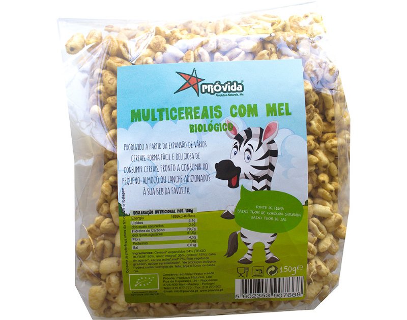 Cereais Seara Tostados Multicereais Com Mel Bio 150 g