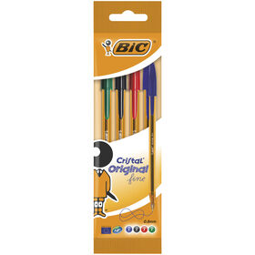 Esferográfica Cristal Fine 4 Cores Bic