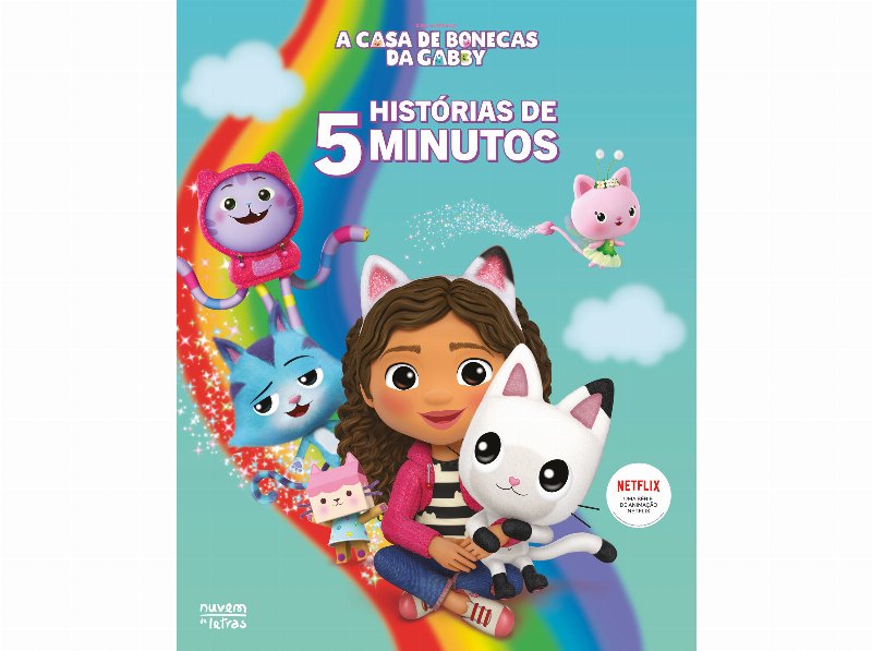 Livro A Casa De Bonecas Da Gabby - Histórias De 5 Minutos