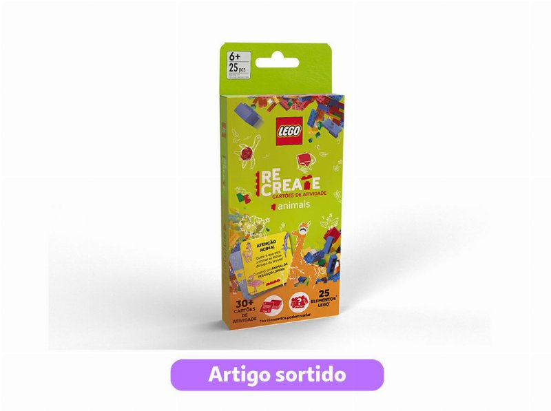 Cartão Atividades Lego Modelos Sortidos Ct93529