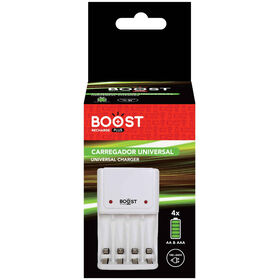 Carregador De Pilhas Aa/Aaa Boost 1 Un